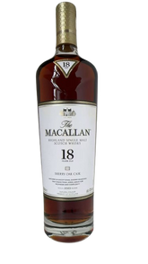 Macallan 18 Years Old Sherry Oak 麥卡倫18年雪梨單一桶 2023 release Japan 日本版