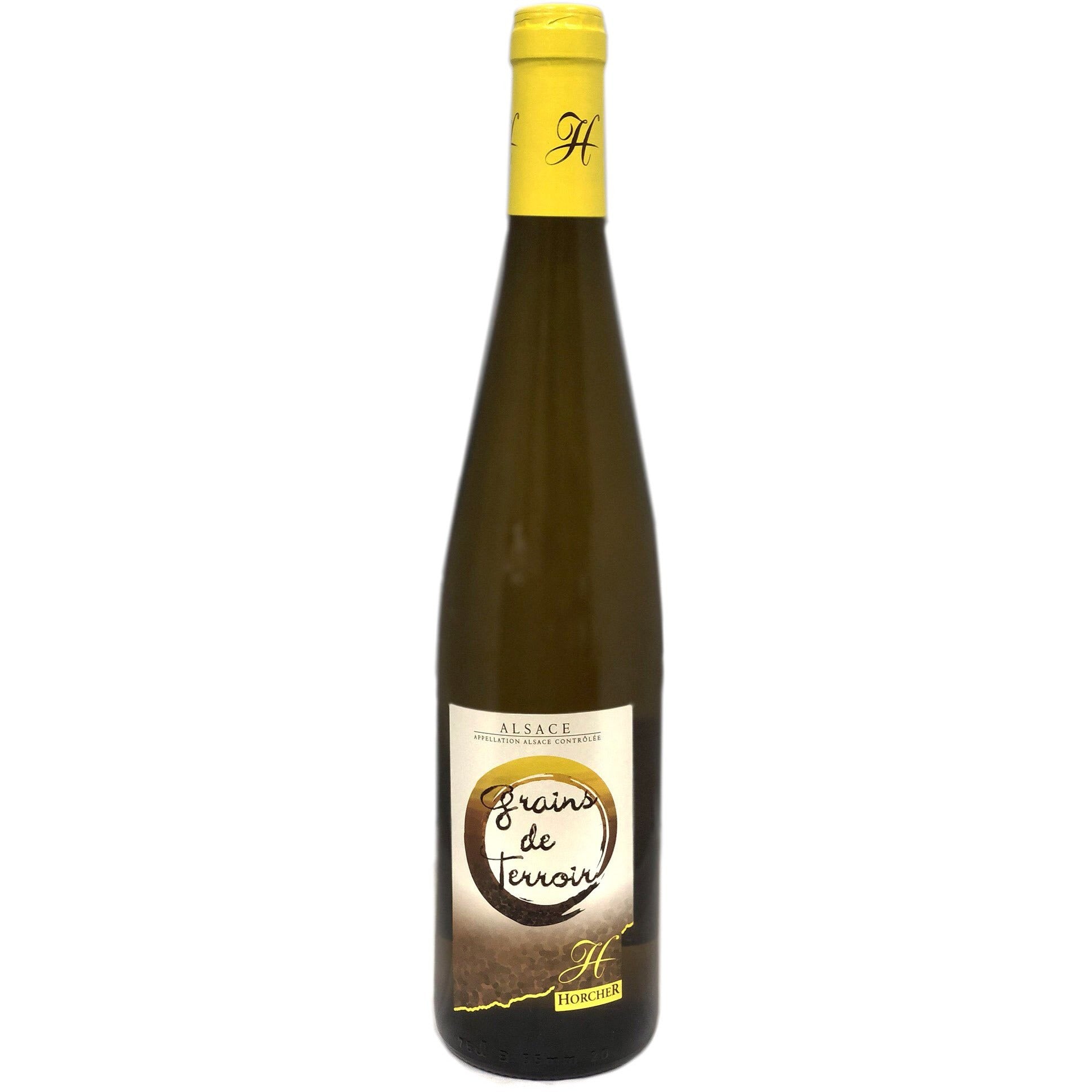Domaine Horcher Riesling - Grains de Terroir 2015 - wine- french-Lik Tin Century