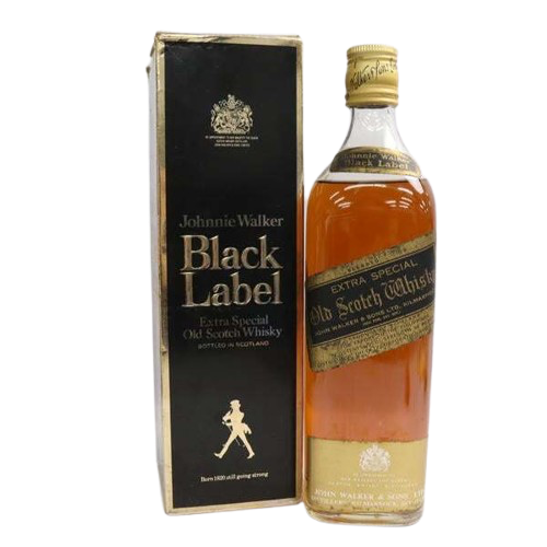 70年代黑牌Johnnie Walker Black Label EXTRA SPECIAL Old Scotch