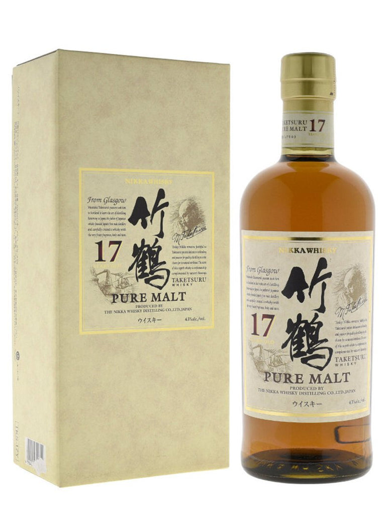 Nikka Taketsuru Pure Malt 17 Year Old Blended Malt Whisky 竹鶴17年