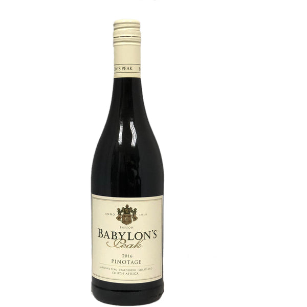 Babylon's Peak Pinotage 2017 - wine- french-Lik Tin Century