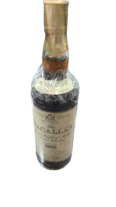 Macallan 1966 18 Year Old Special Selection bottled in 1984