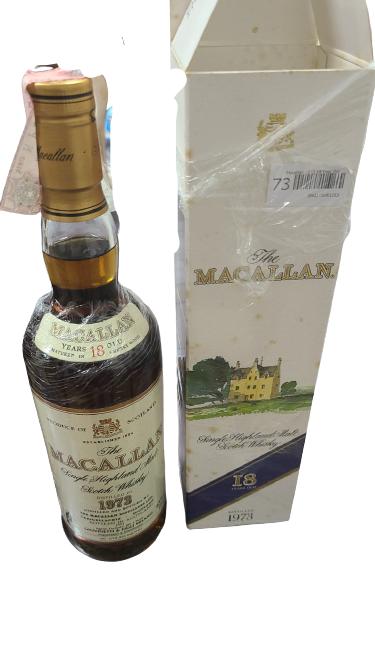 Macallan 1973 18 Year Old Special Selection bottled in 1991